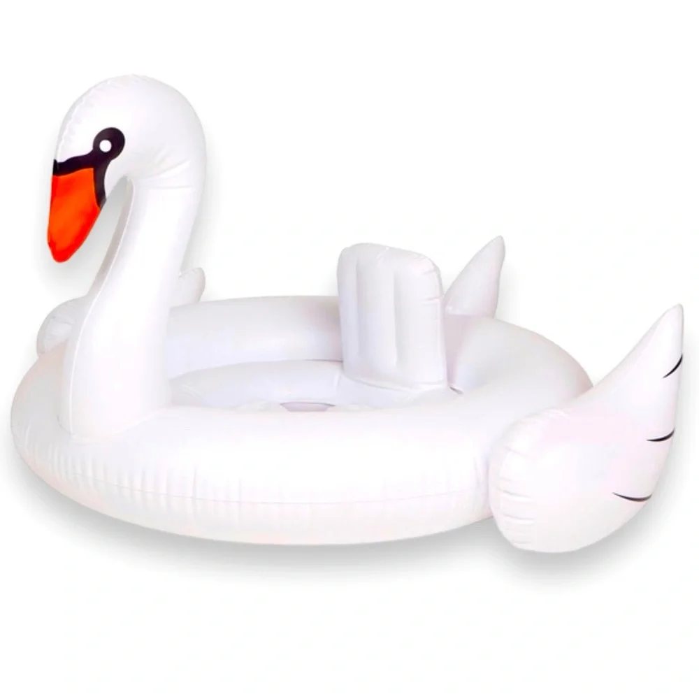 SUNNYLIFE 🦢 White Swan Baby Float 🦢 Pool Inflatable 🦢NEW IN BOX 🦢